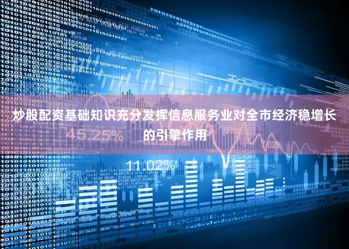 炒股配资基础知识充分发挥信息服务业对全市经济稳增长的引擎作用